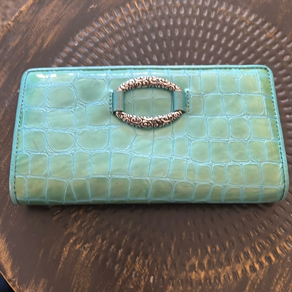 Teal Brighton wallet